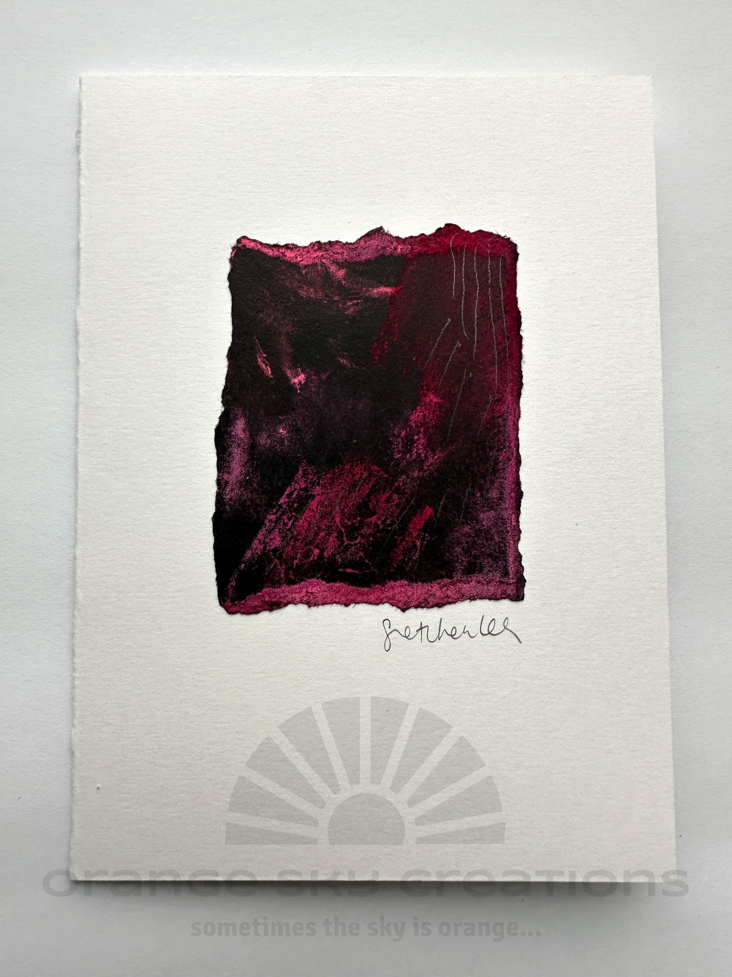 Original Art Card ~ Art Card