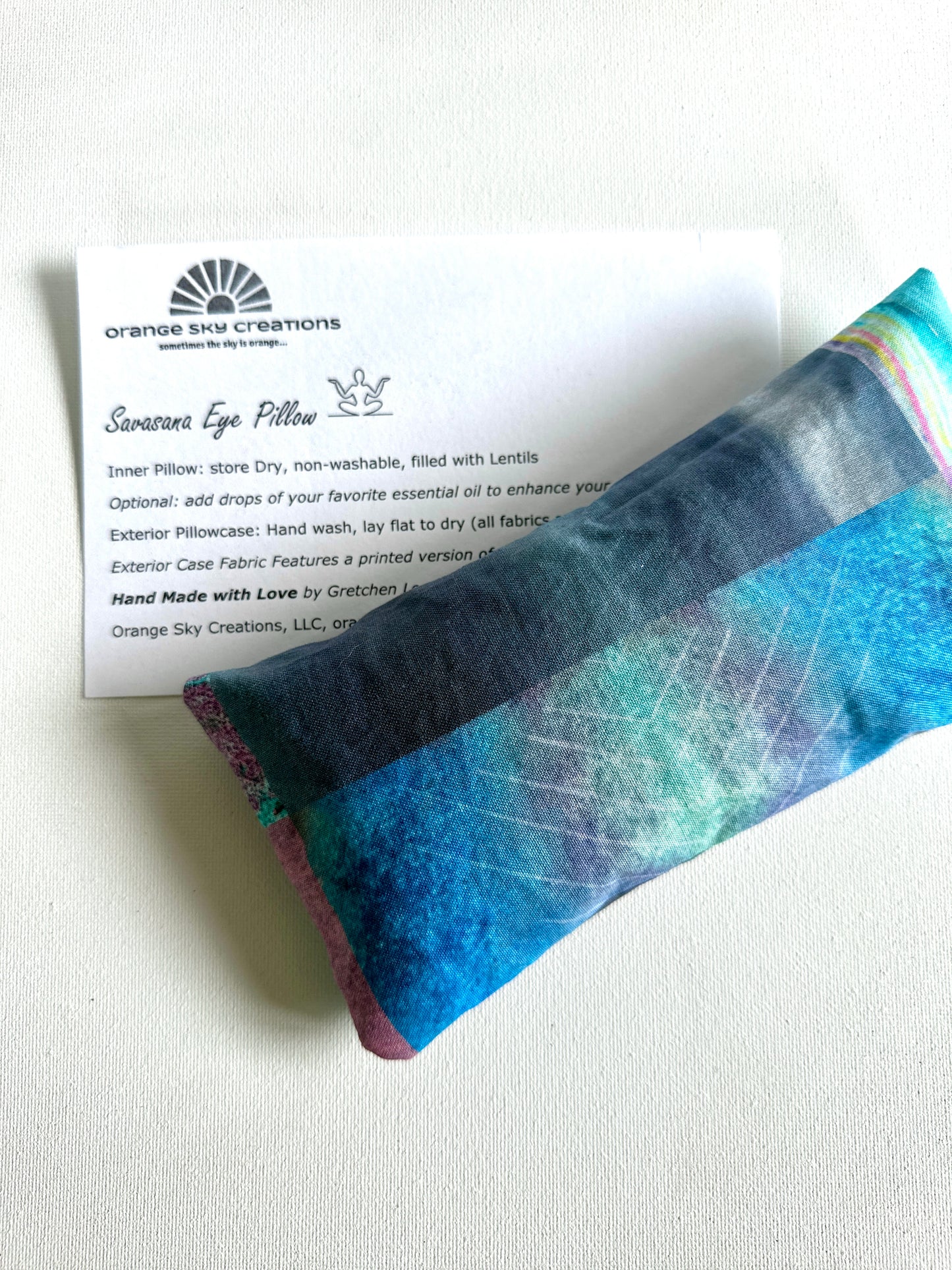 Artist Choice Design ~ Savasana Eye Pillow