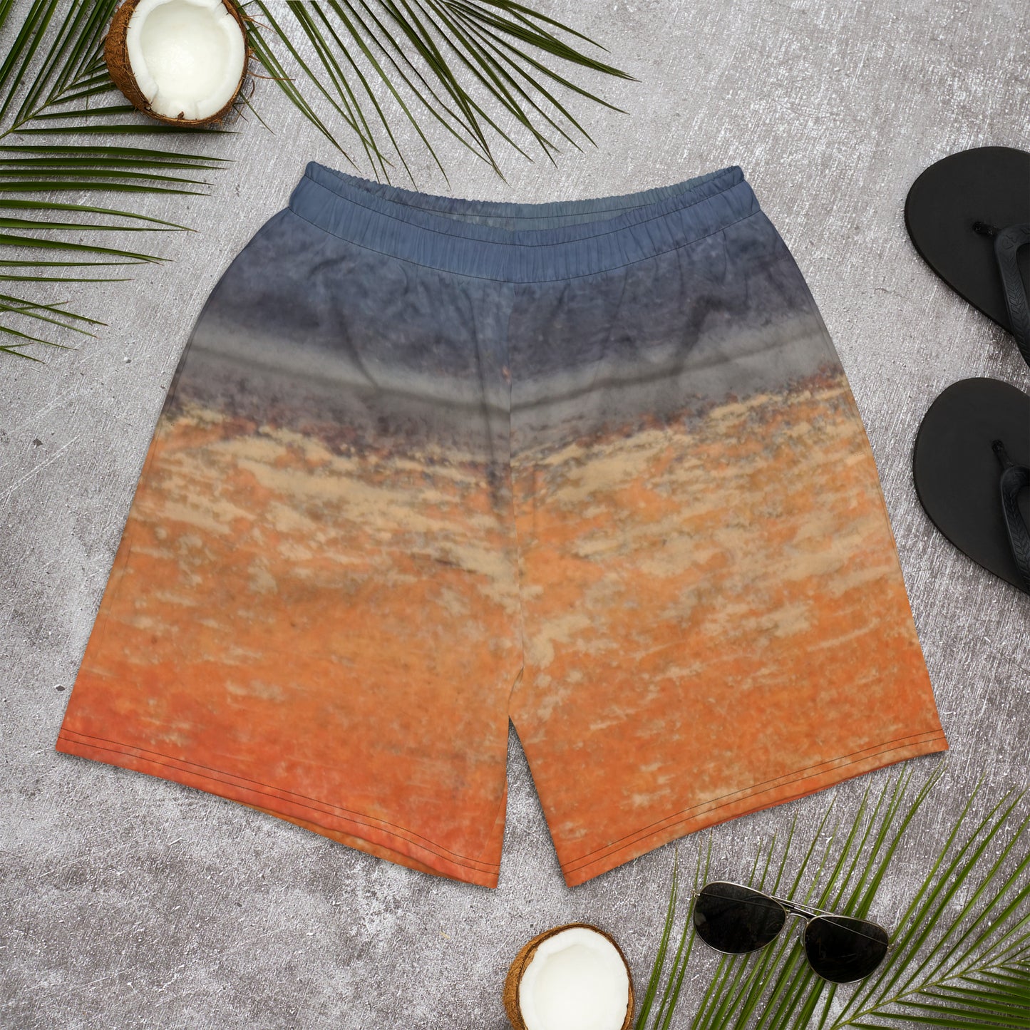 Red Sky ~ Men's Recycled Athletic Shorts