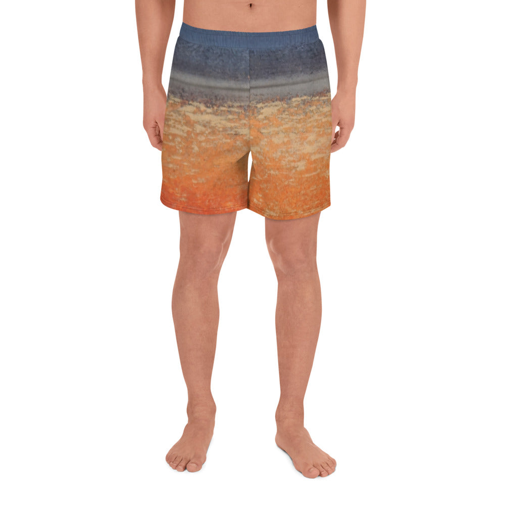 Red Sky ~ Men's Recycled Athletic Shorts