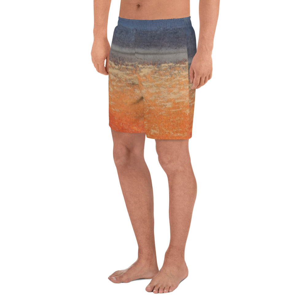 Red Sky ~ Men's Recycled Athletic Shorts