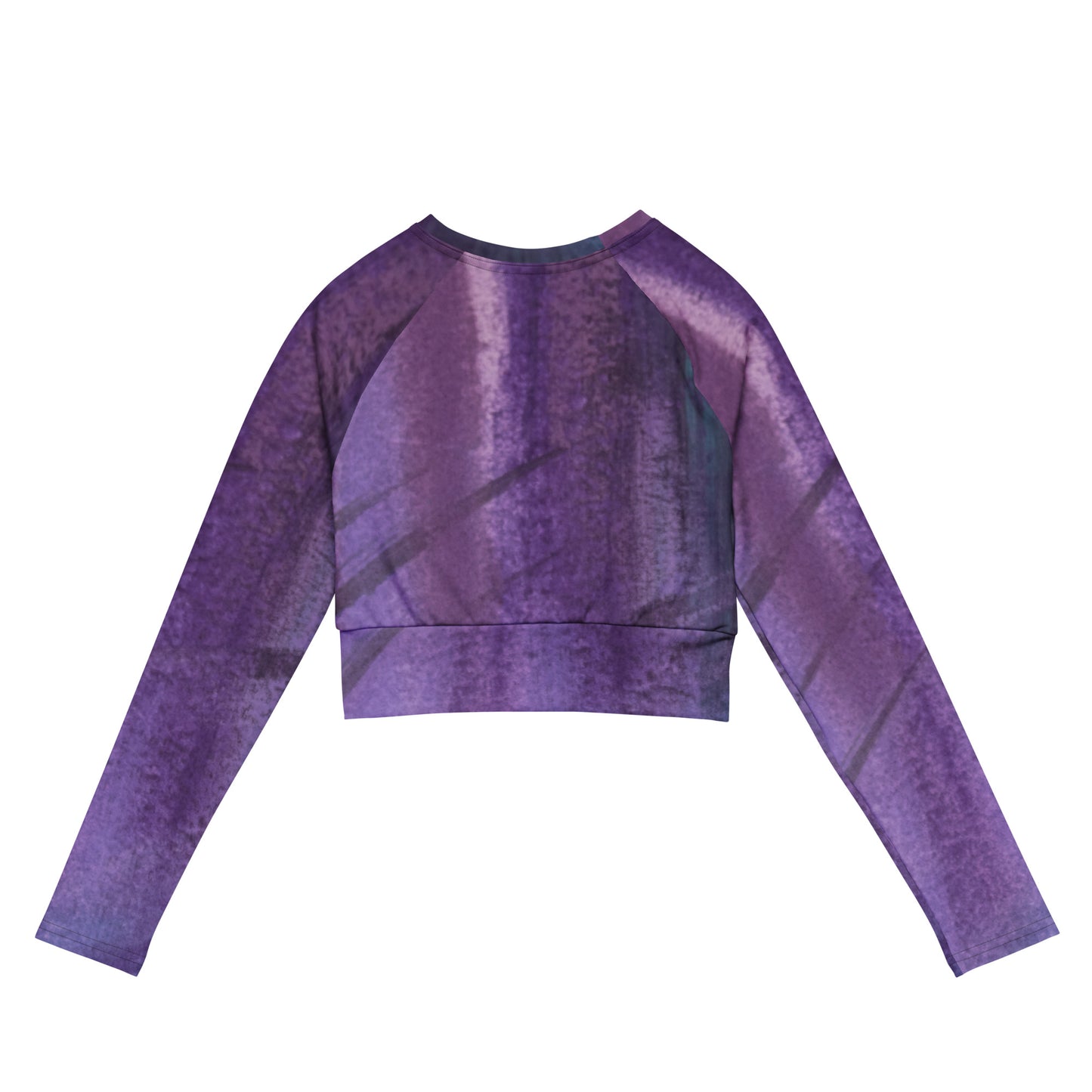 Be Illustrious ~ Recycled long-sleeve crop top