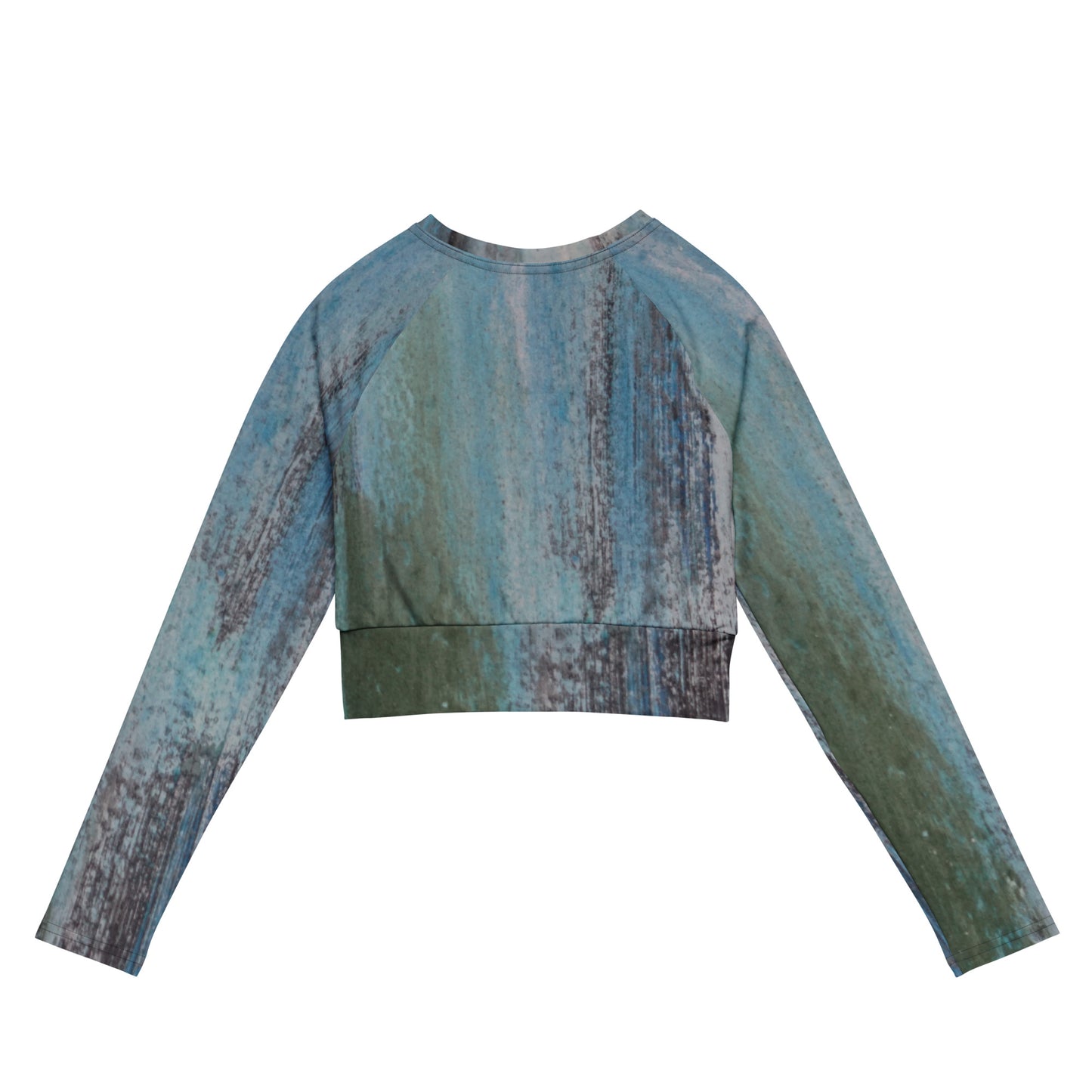 Calm Dreams ~ Recycled long-sleeve crop top