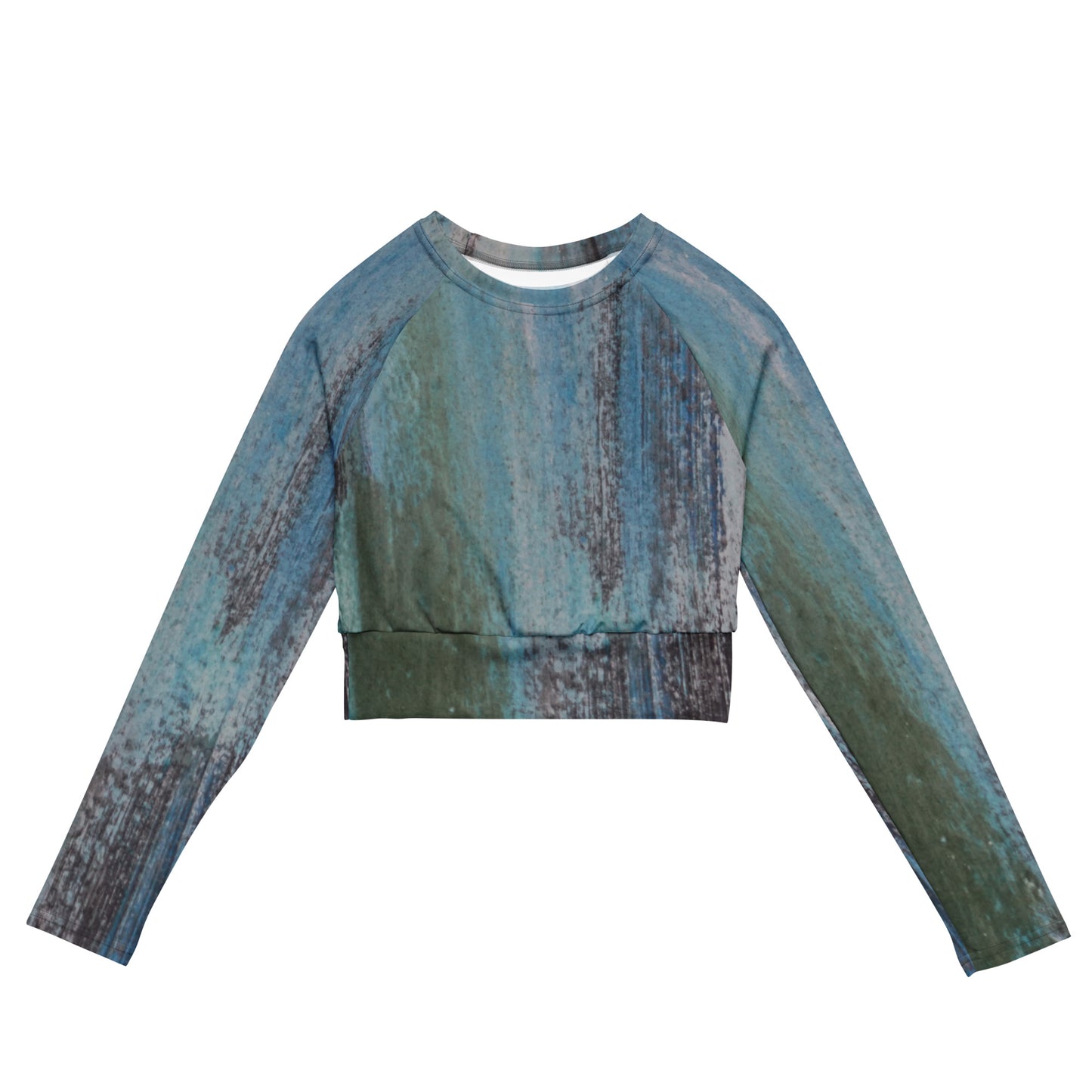 Calm Dreams ~ Recycled long-sleeve crop top