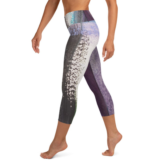 Berry Reflection ~ Active Capri Leggings