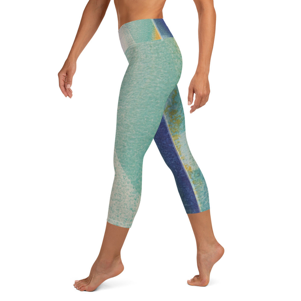 Authentic Vibes ~ Capri Yoga Leggings ~ Size M ~ Off the Rack