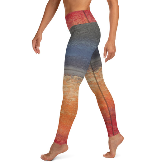 Red Sky ~ Active Leggings