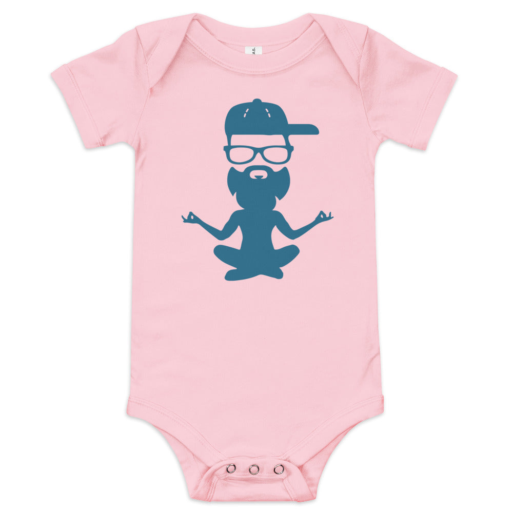 Yoga with Brett ~ Baby short sleeve onesie