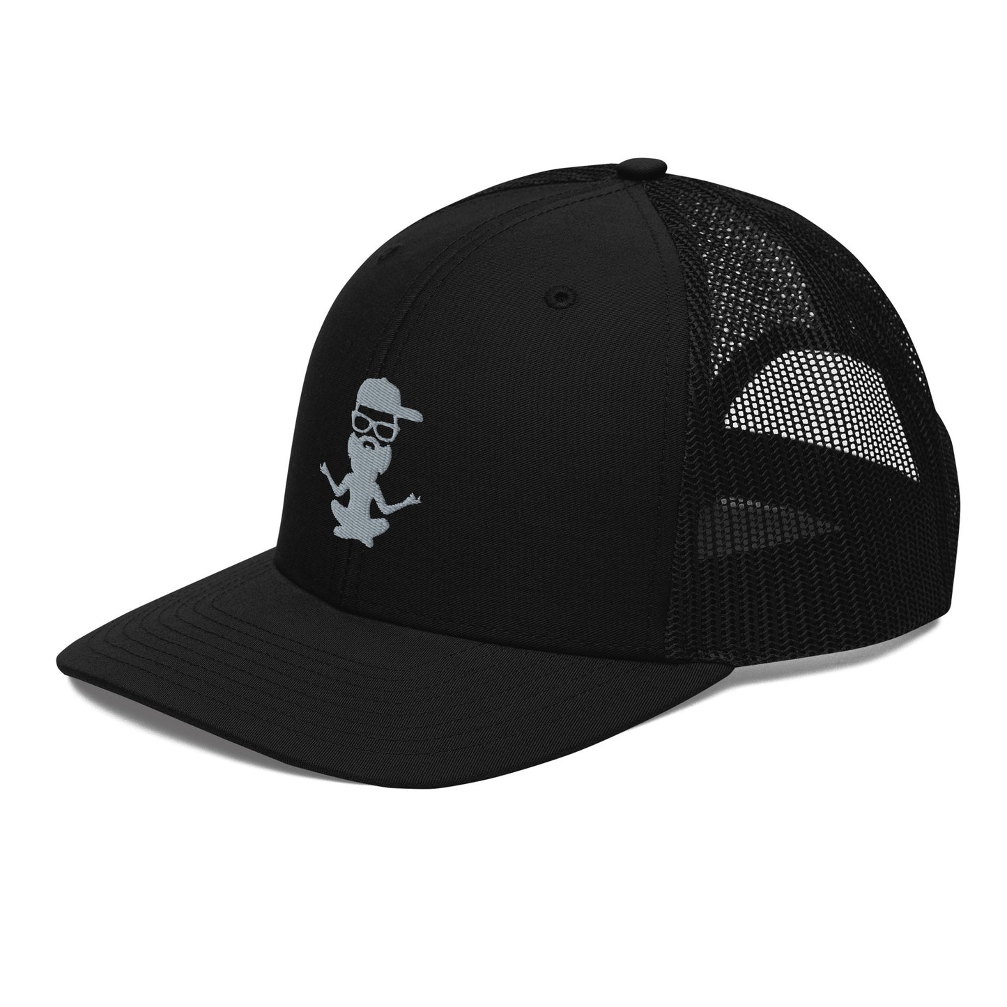 Yoga with Brett ~ Embroidered Logo Trucker Cap