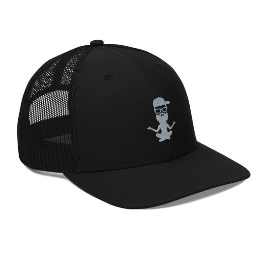 Yoga with Brett ~ Embroidered Logo Trucker Cap