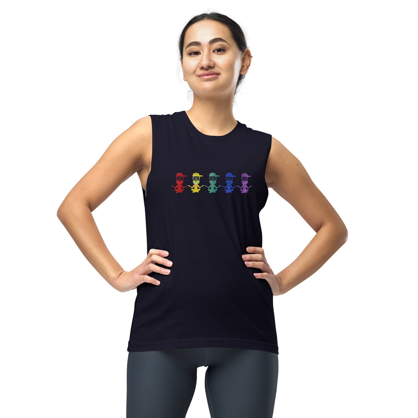 Yoga with Brett ~ Pride ~ Muscle Shirt