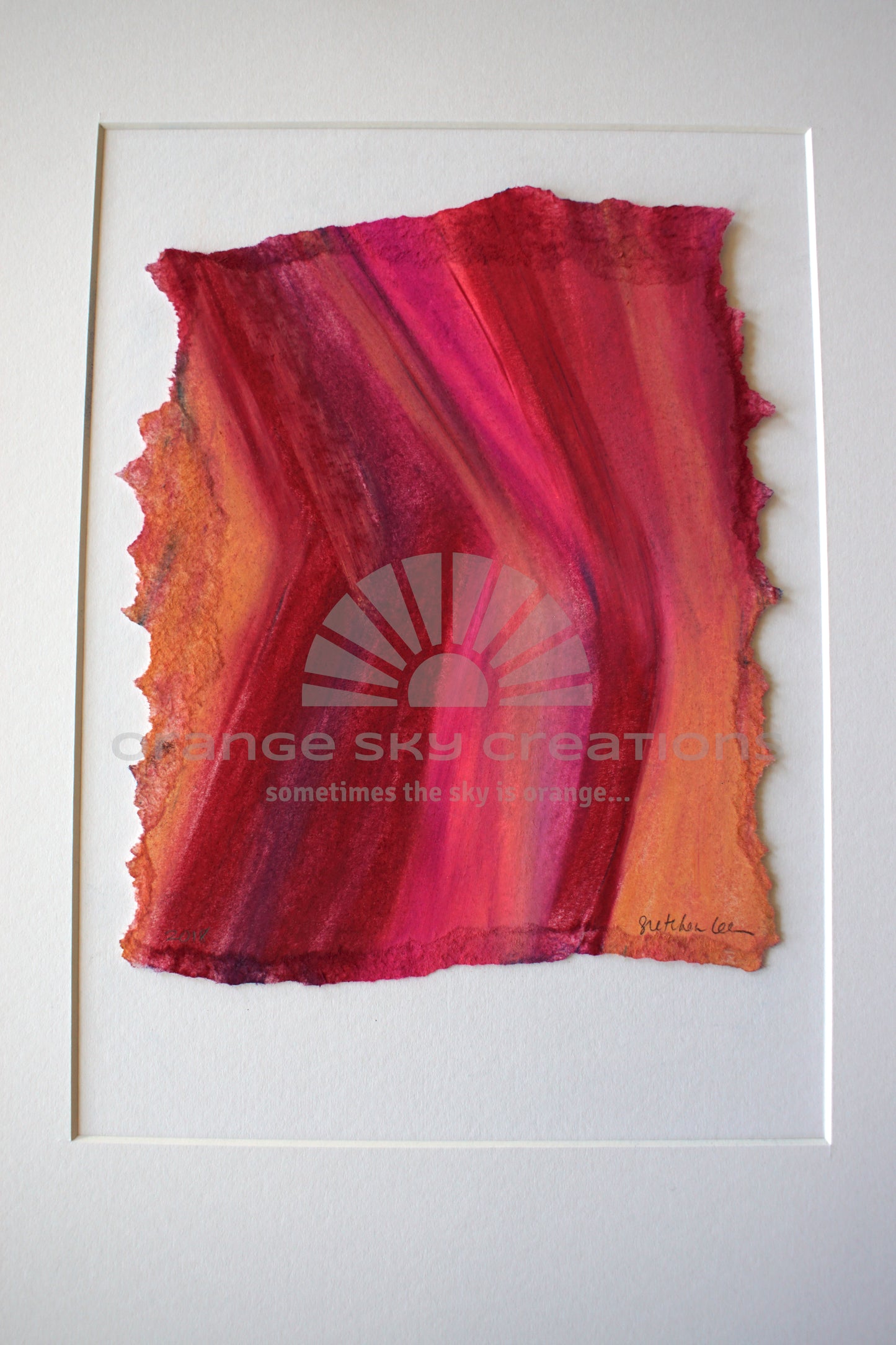 Be Fiery ~ Original Pastel Drawing