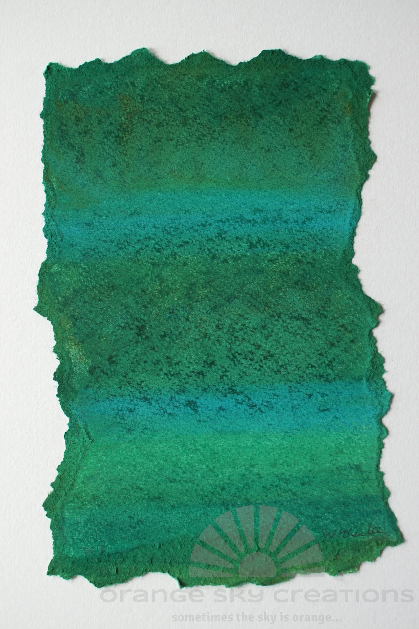 Be Green ~ Original Pastel Drawing