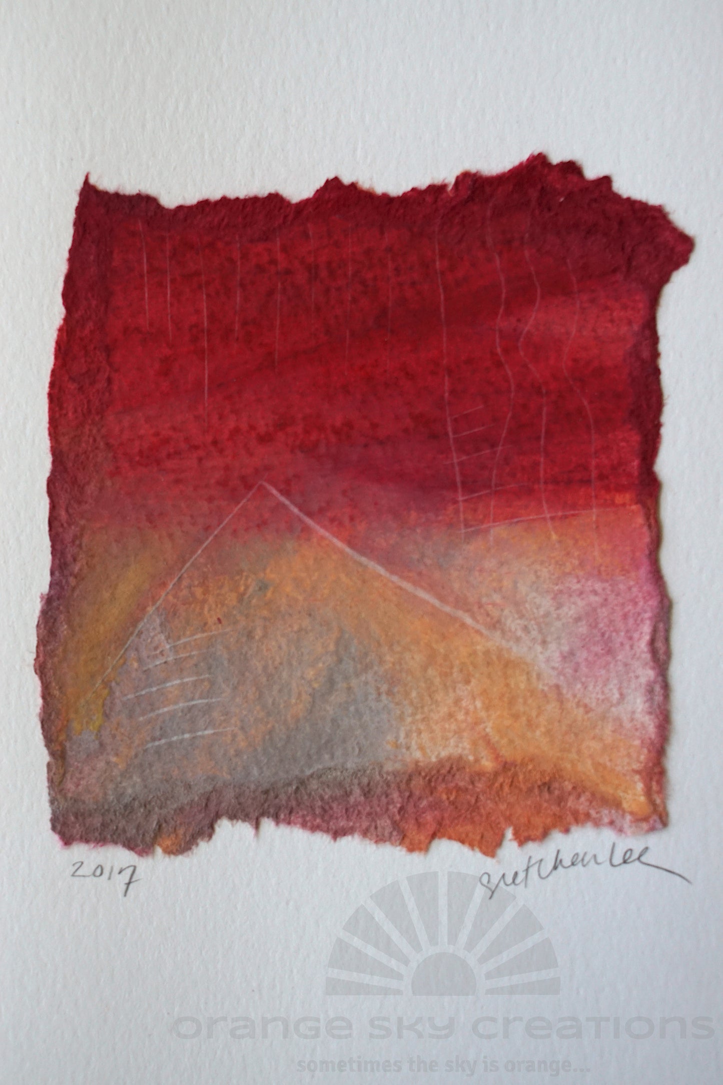 Be Strong ~ Original Pastel Drawing