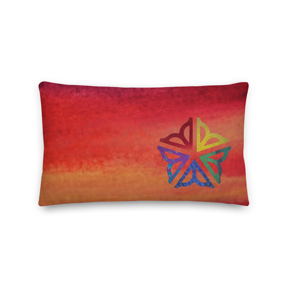 ROC Pride ~ Decorative ART Pillow