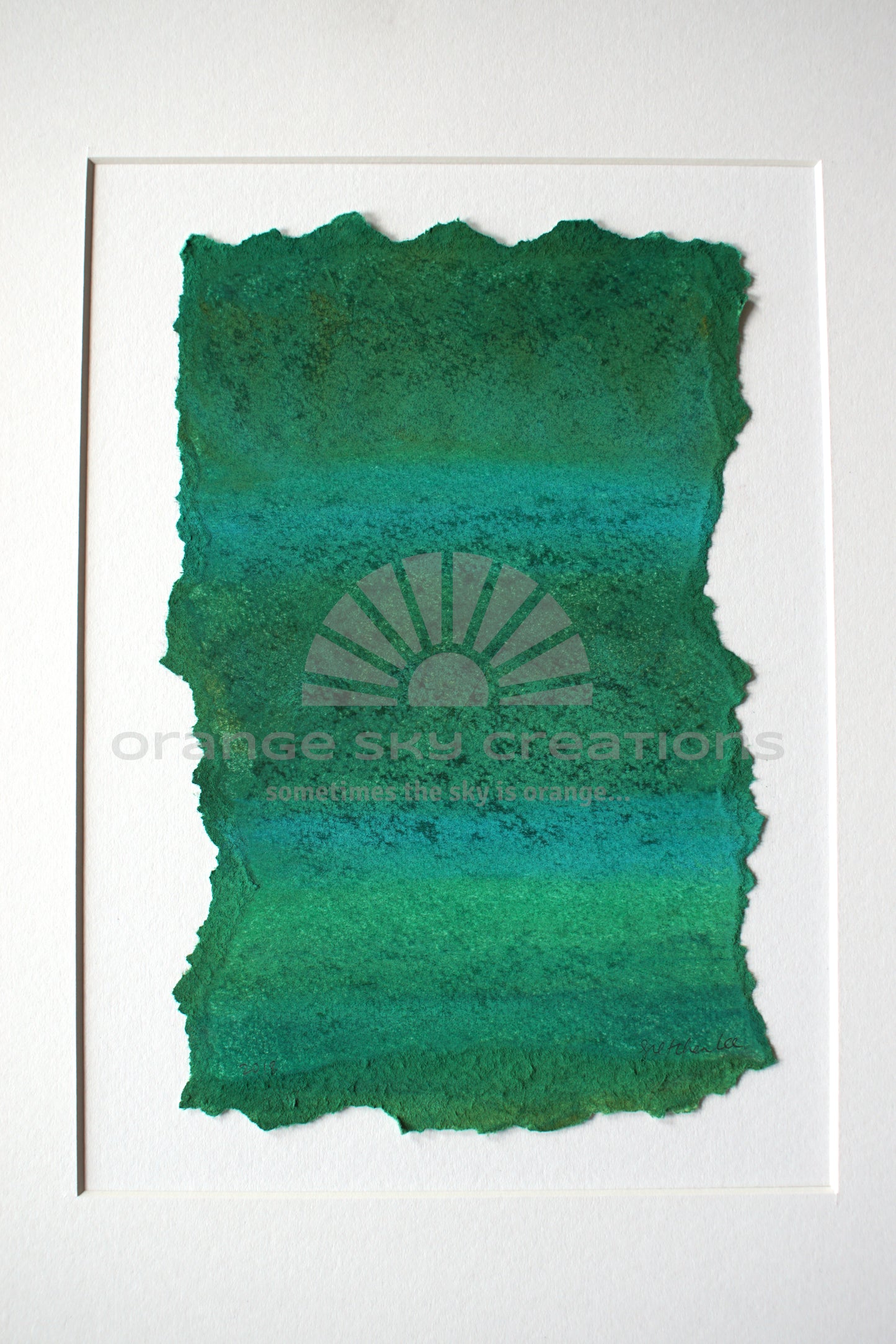 Be Green ~ Original Pastel Drawing