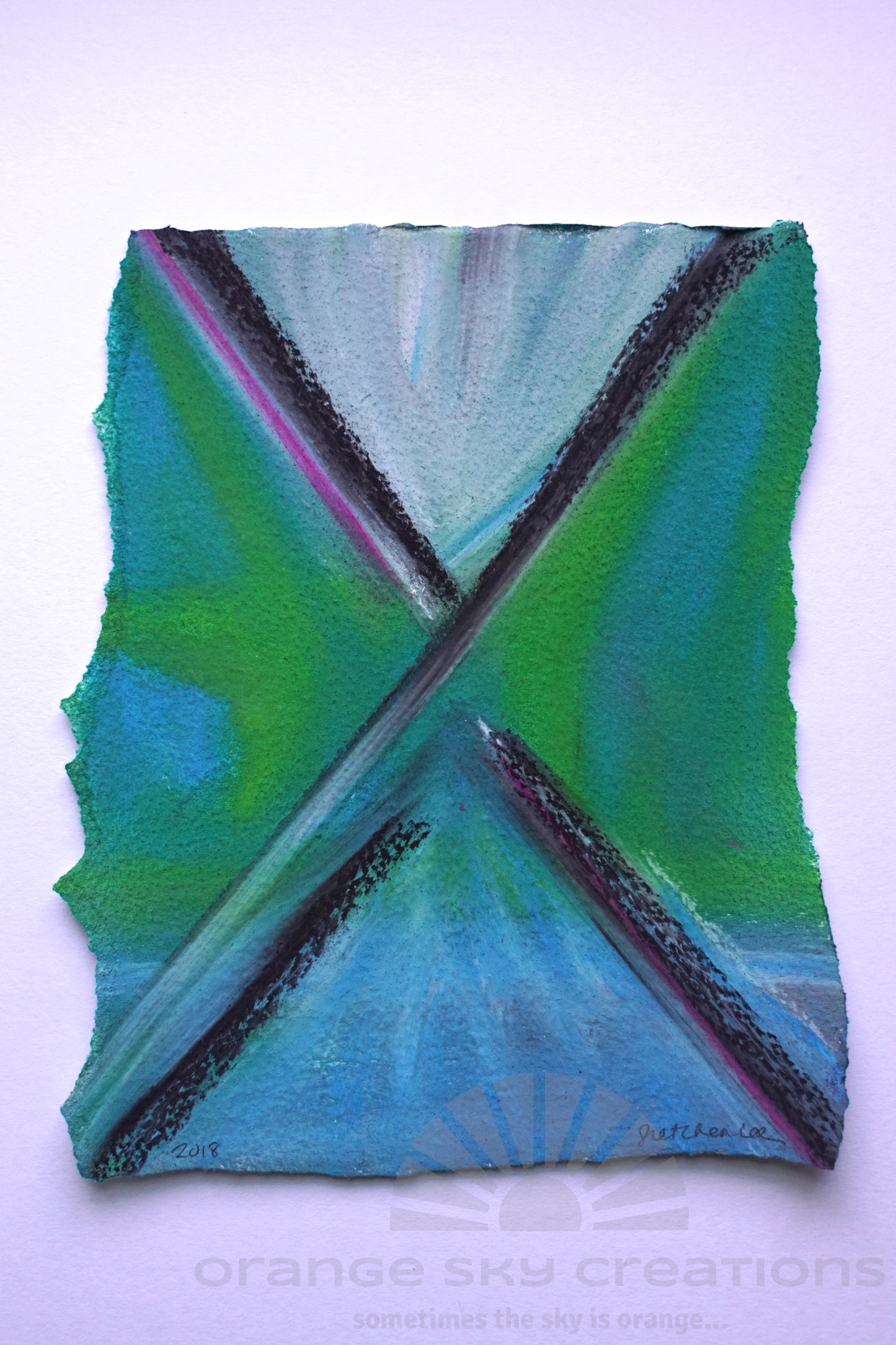 Be Centered ~ Original Pastel Drawing