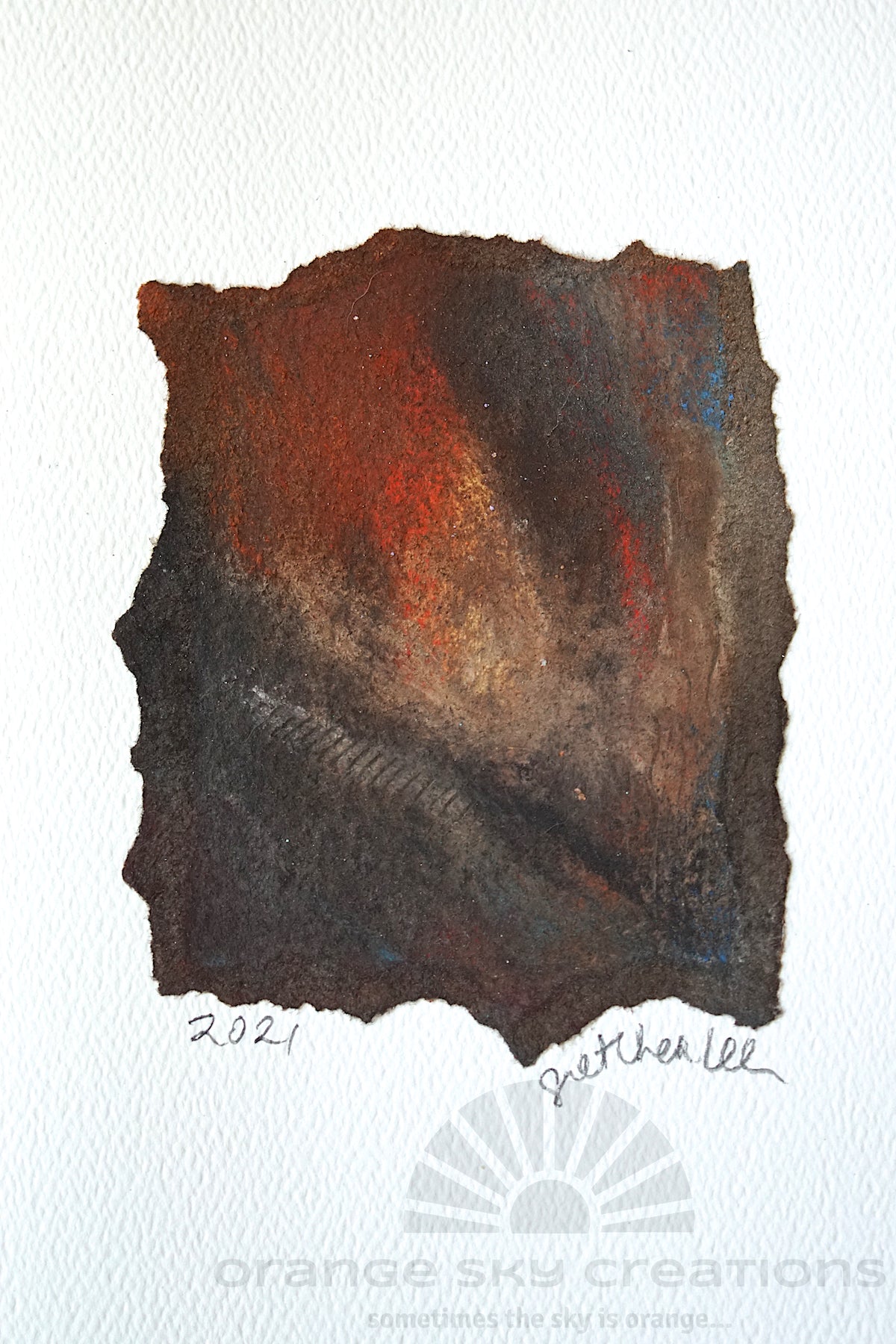 Original Art Card ~ Untitled
