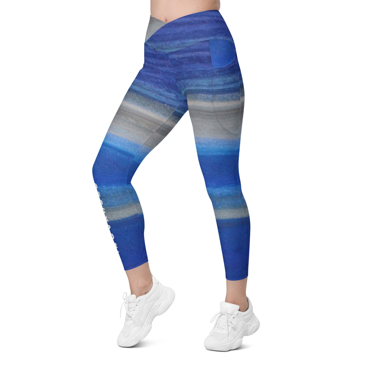 Be Free Brockport ~ Crossover leggings with Pockets