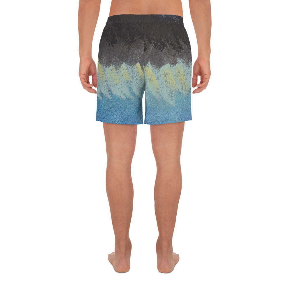 Find Your Flat Road ~ Men's Athletic Shorts