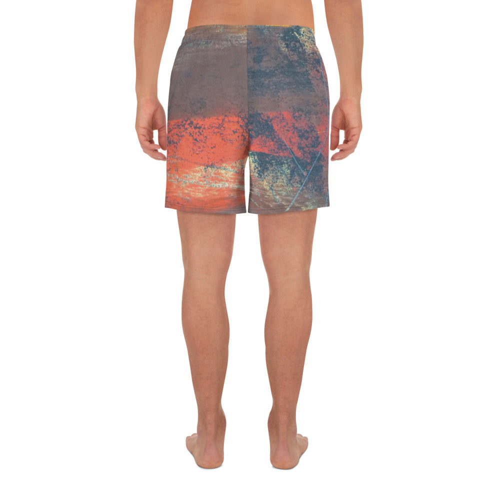 Feel the Fire ~ Men's Athletic Shorts
