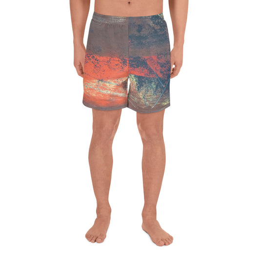 Feel the Fire ~ Men's Athletic Shorts