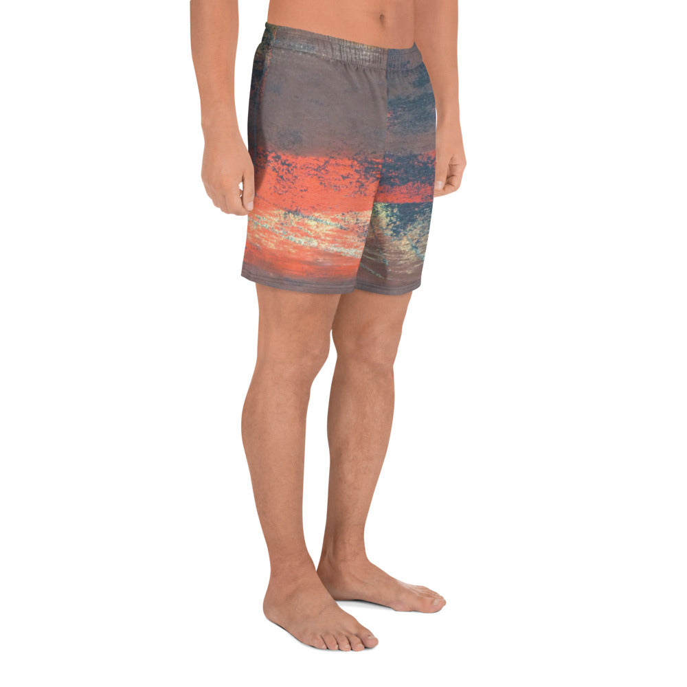 Feel the Fire ~ Men's Athletic Shorts