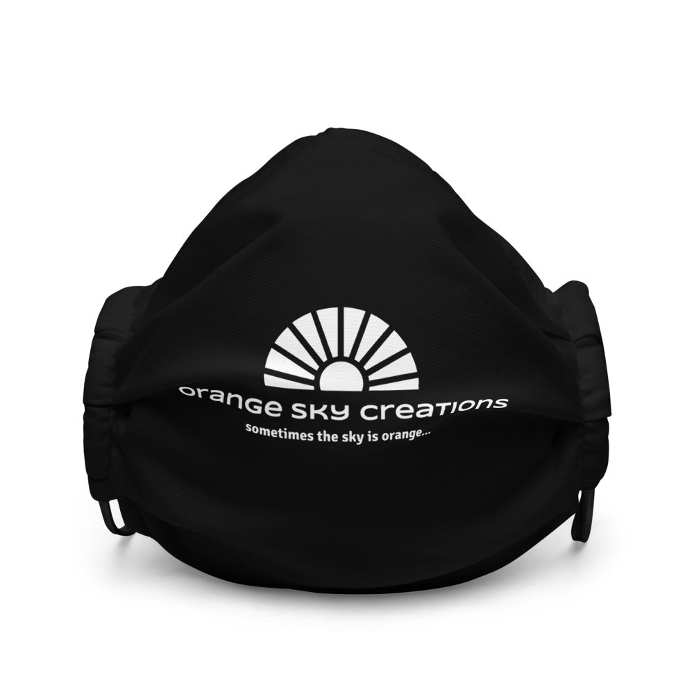 Orange Sky Logo ~ Premium face mask