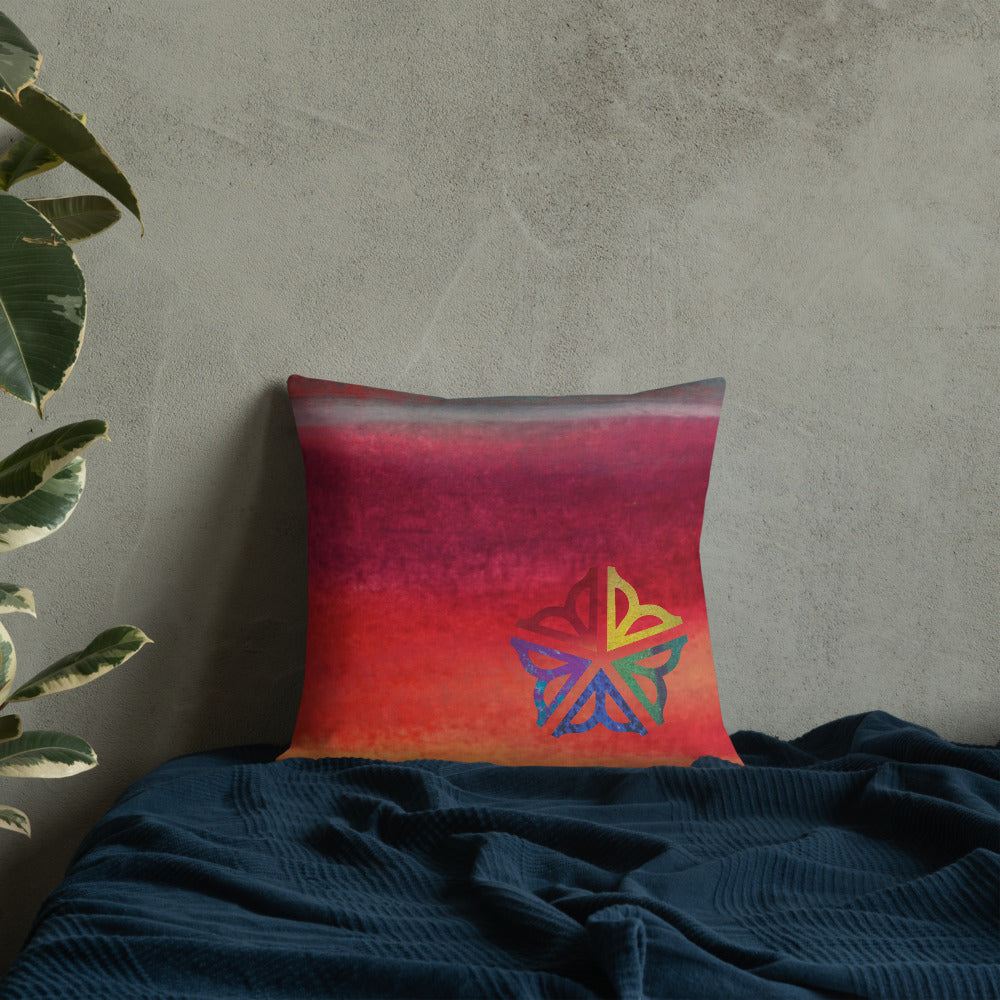 ROC Pride ~ Decorative ART Pillow