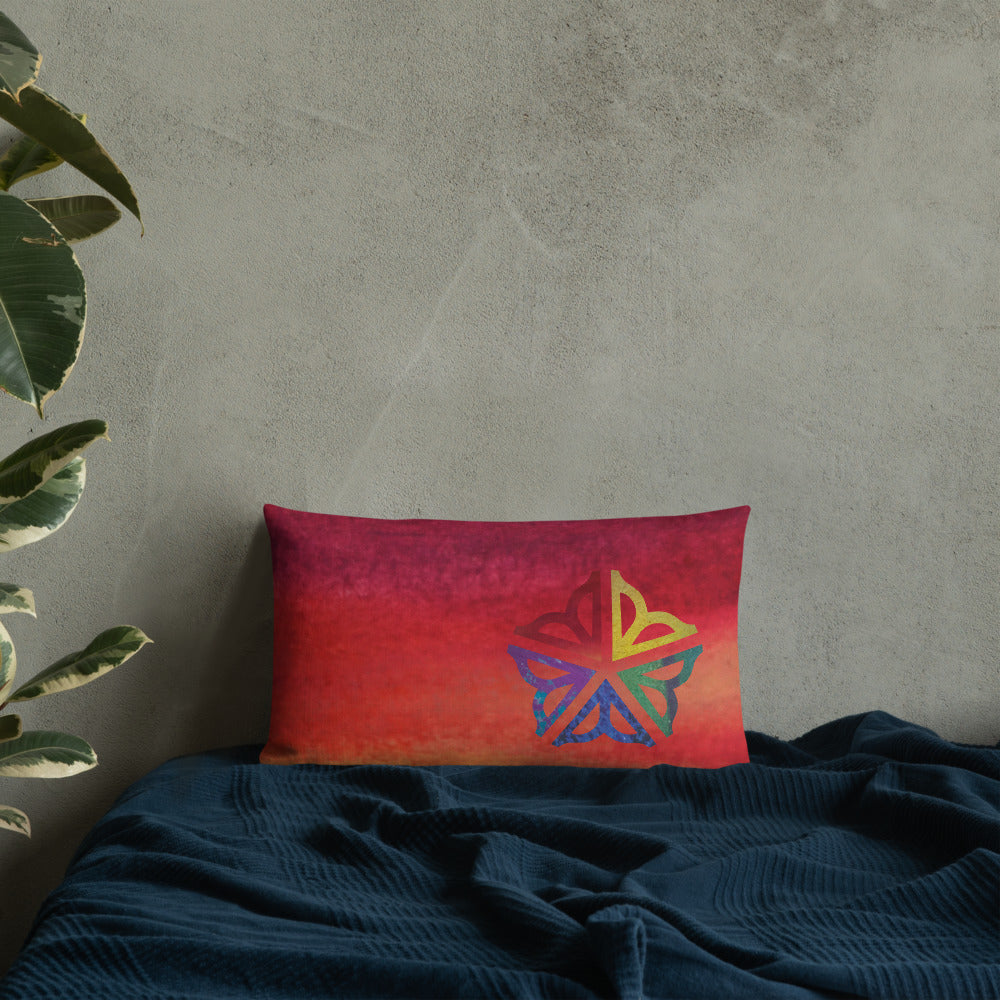 ROC Pride ~ Decorative ART Pillow