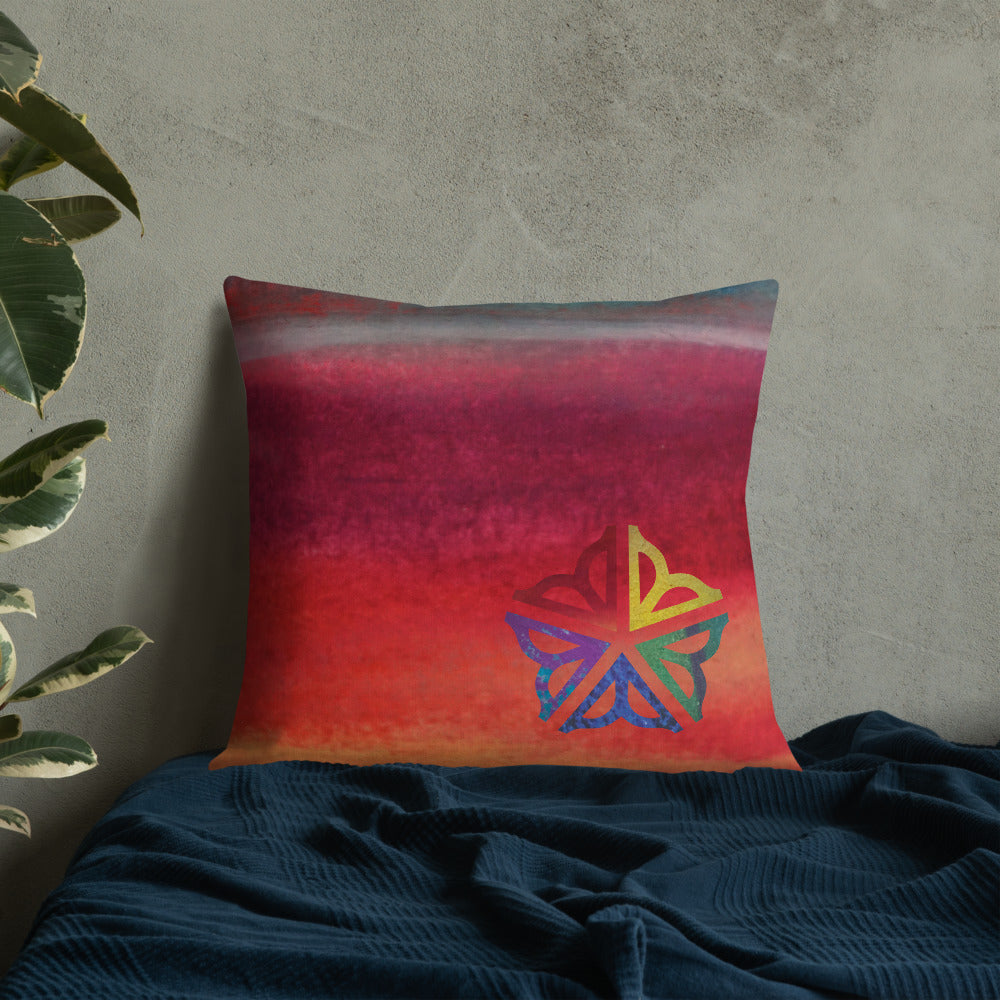 ROC Pride ~ Decorative ART Pillow