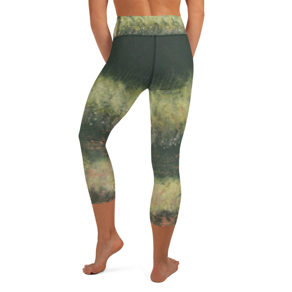 Touch the Earth ~ Yoga Capri Leggings