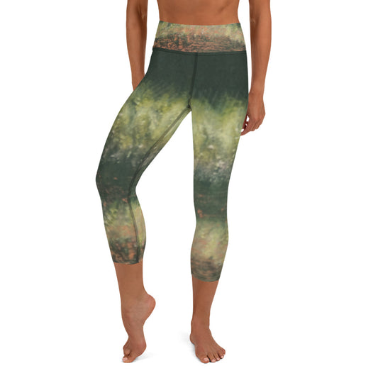 Touch the Earth ~ Yoga Capri Leggings