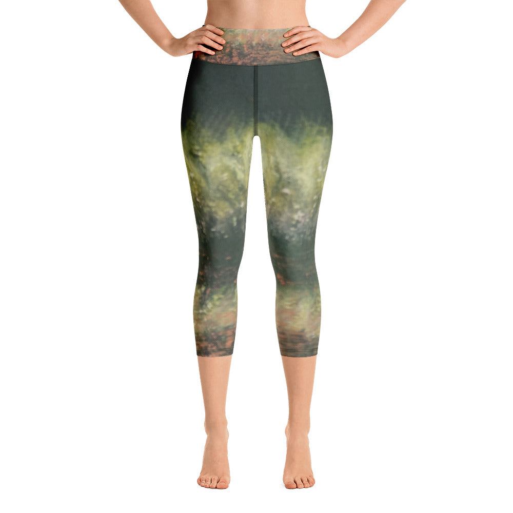 Touch the Earth ~ Yoga Capri Leggings