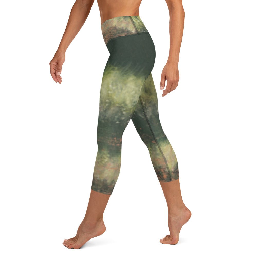 Touch the Earth ~ Yoga Capri Leggings