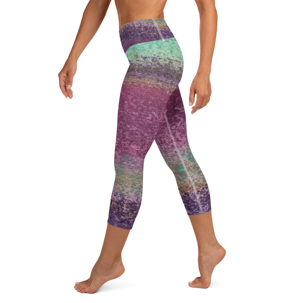 Touch the Imagination ~ Yoga Capri Leggings