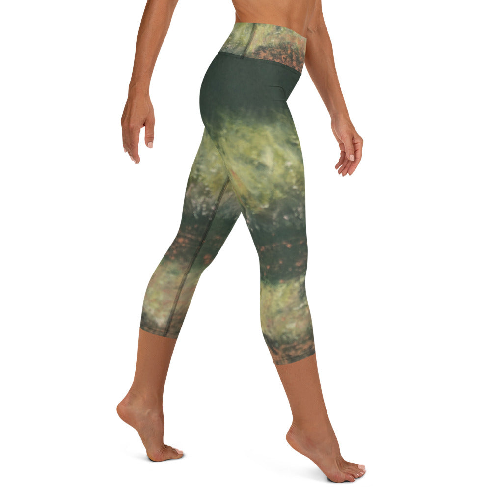 Touch the Earth ~ Yoga Capri Leggings