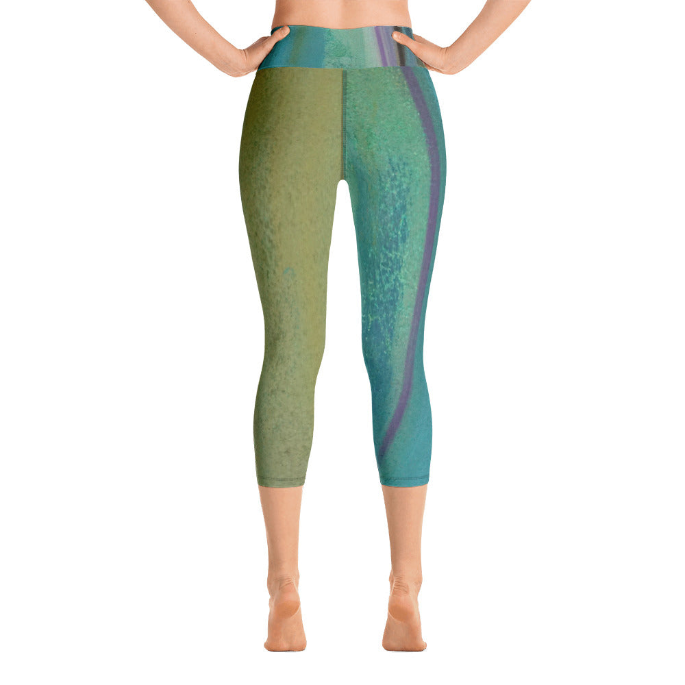 Be Peaceful ~ Active Capri Leggings