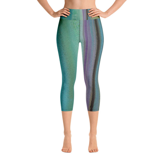 Be Peaceful ~ Active Capri Leggings
