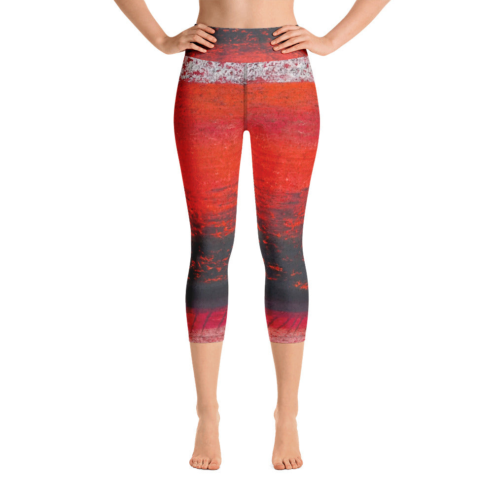 Be Fierce ~ Yoga Capri Leggings