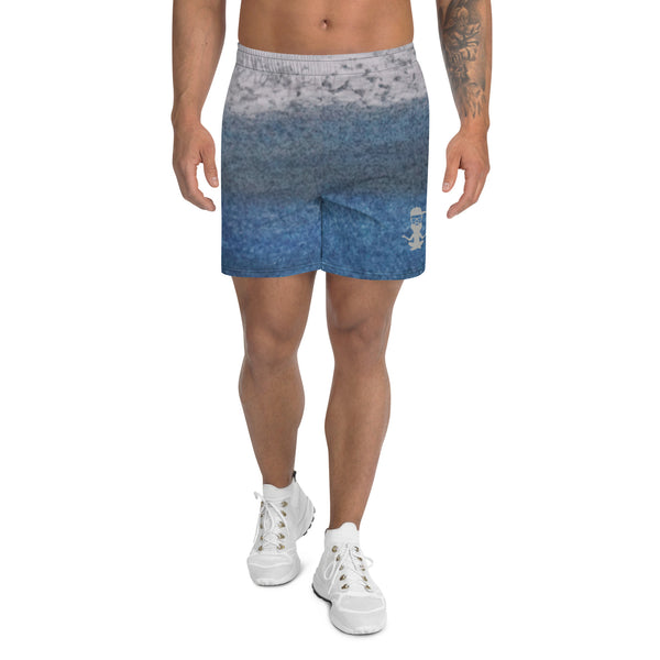 Yoga with Brett ~ Men's Recycled Athletic Shorts