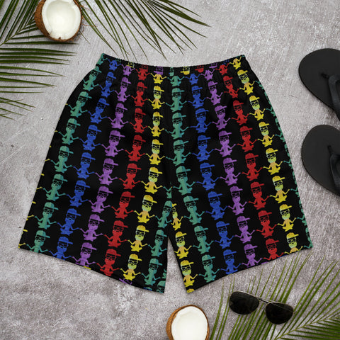 Yoga with Brett ~ PRIDE ~ Men's Recycled Athletic Shorts