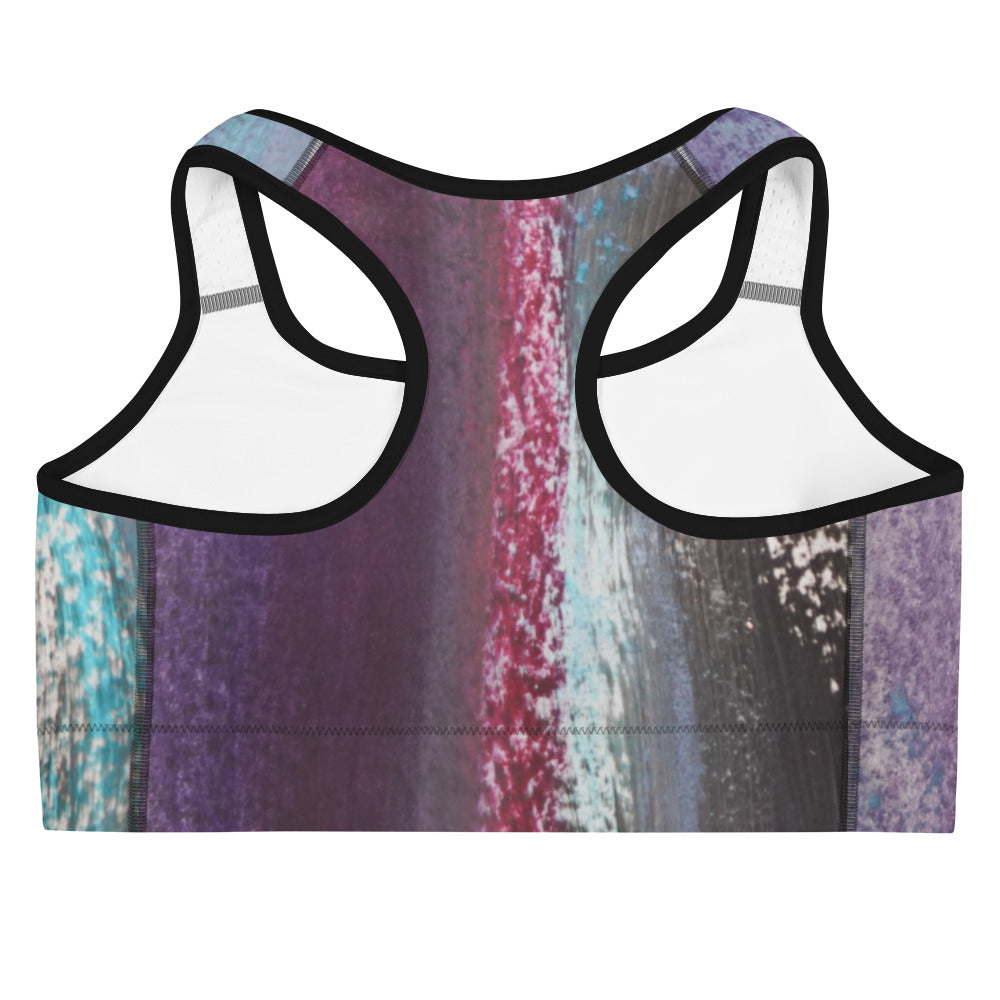 Berry Refection ~ Sports bra