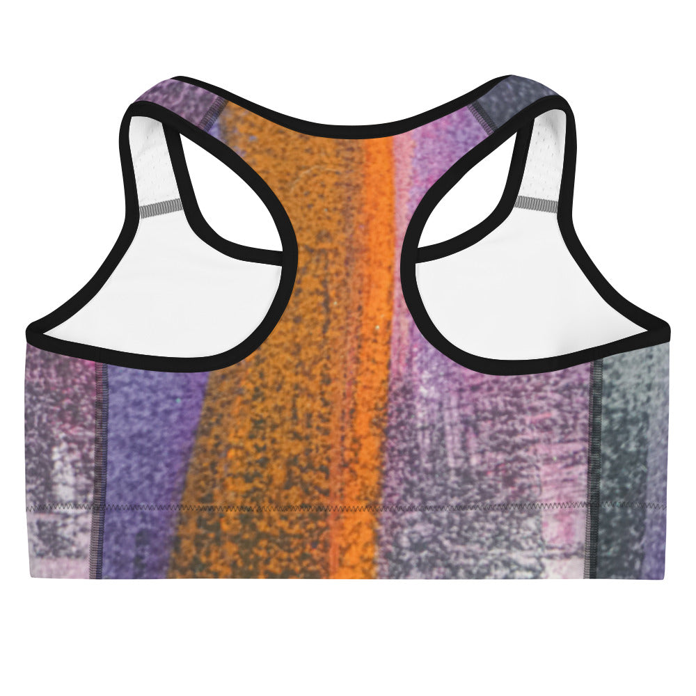 Texture Party ~ Sports bra