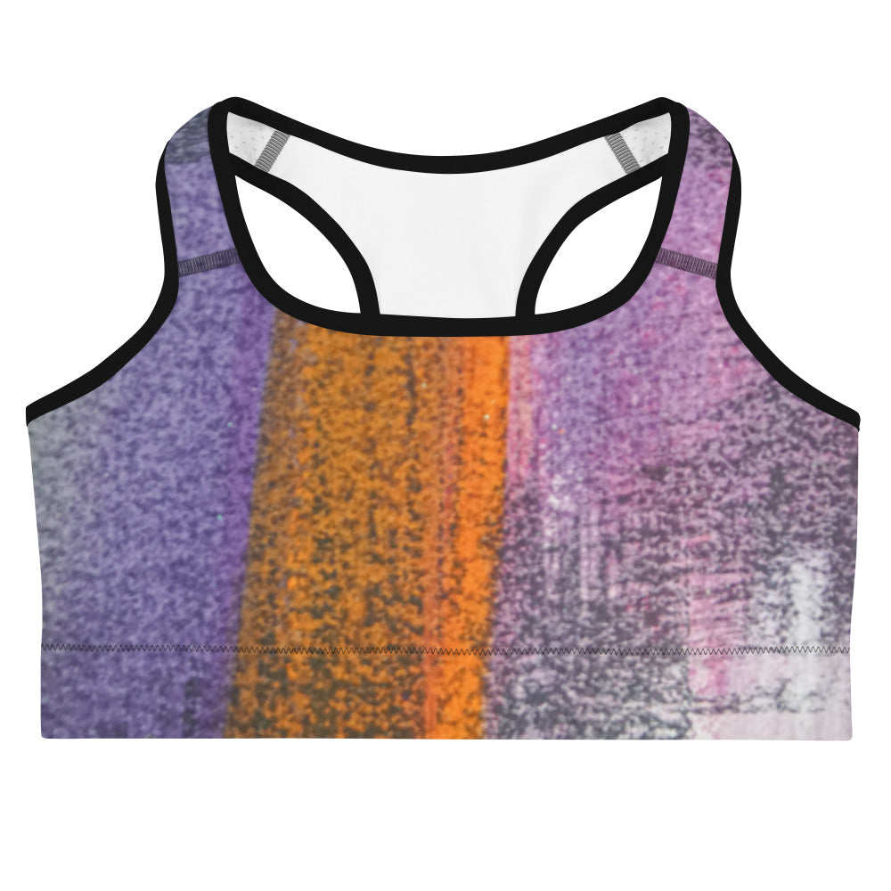 Texture Party ~ Sports bra