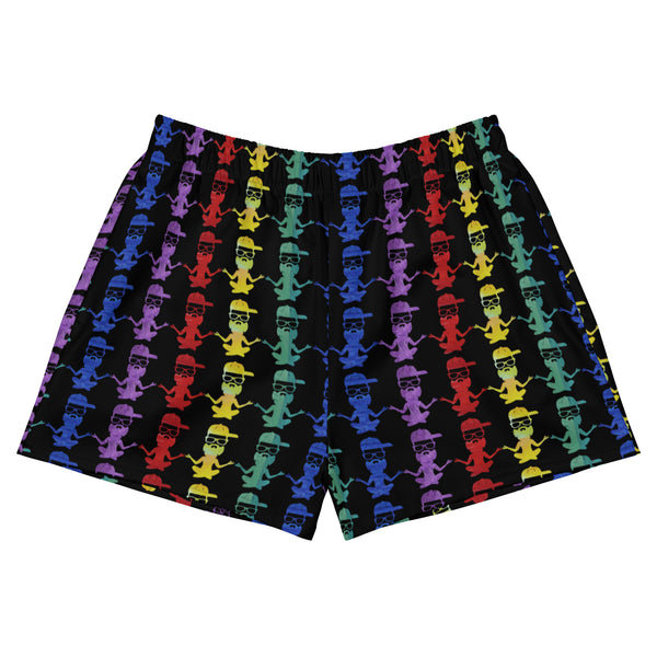 Yoga with Brett ~ PRIDE ~ Women’s Recycled Athletic Shorts