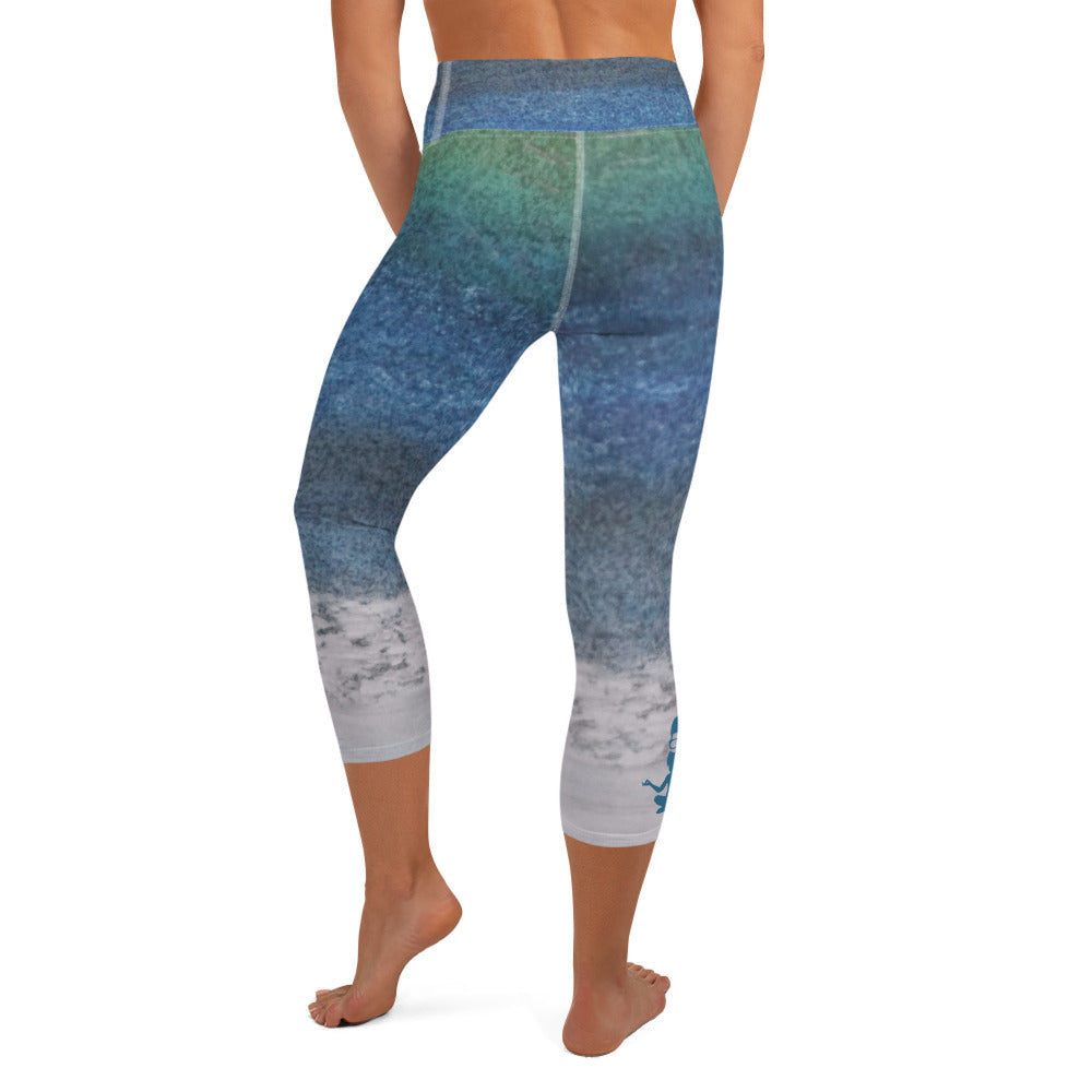 Yoga with Brett ~ by Orange Sky Yoga Capri Leggings