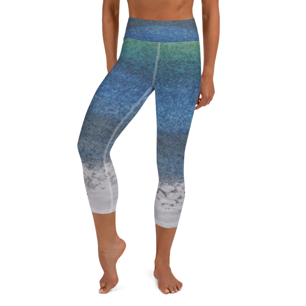 Yoga with Brett ~ by Orange Sky Yoga Capri Leggings