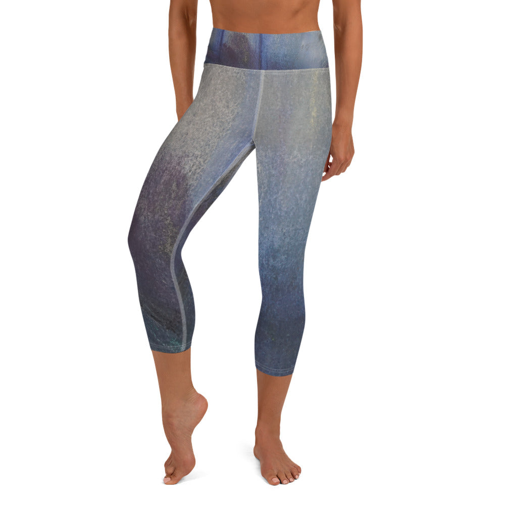 Through the Fog ~ Active Capri Leggings