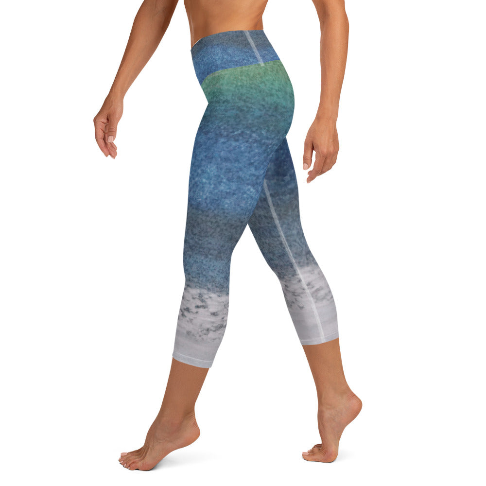 Yoga with Brett ~ by Orange Sky Yoga Capri Leggings